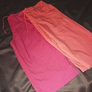 Nursing capri scrubs size medium